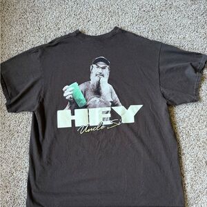 Uncle Si Graphic Tee - Charcoal